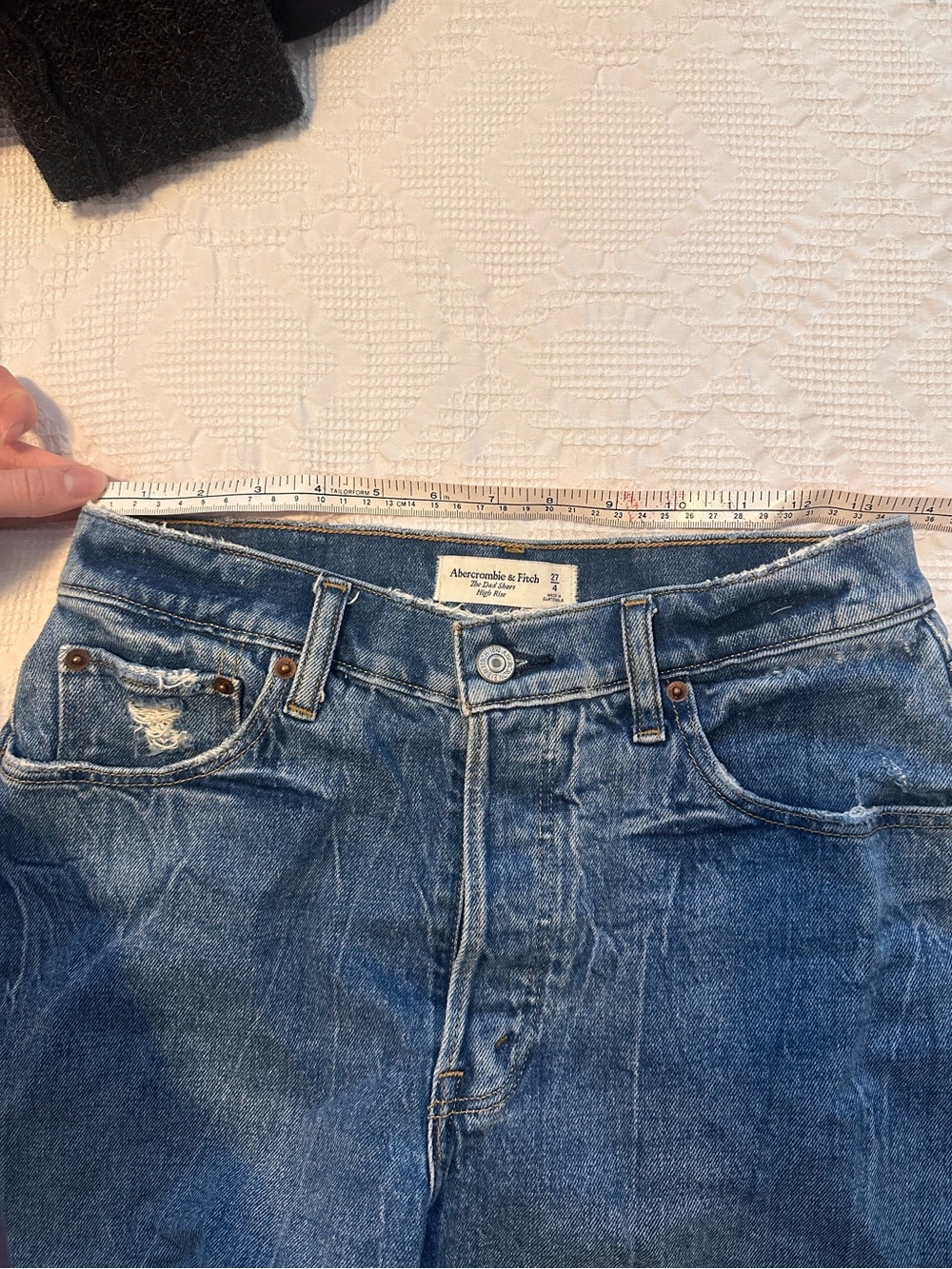 Curve love high rise dad shorts Abercrombie 27 - Picture 7 of 10
